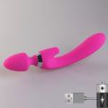 Two motor 10 frequency vibration massage stick